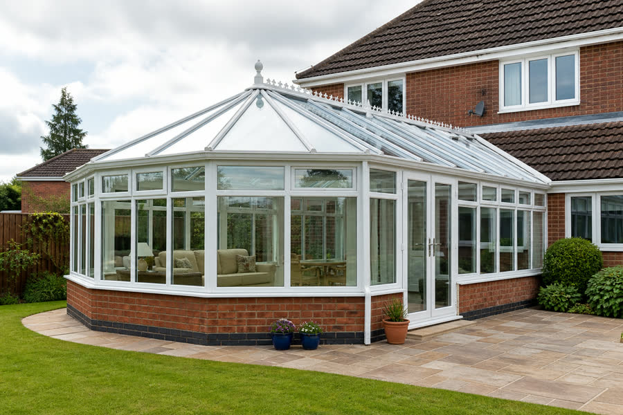 Large clean conservatory